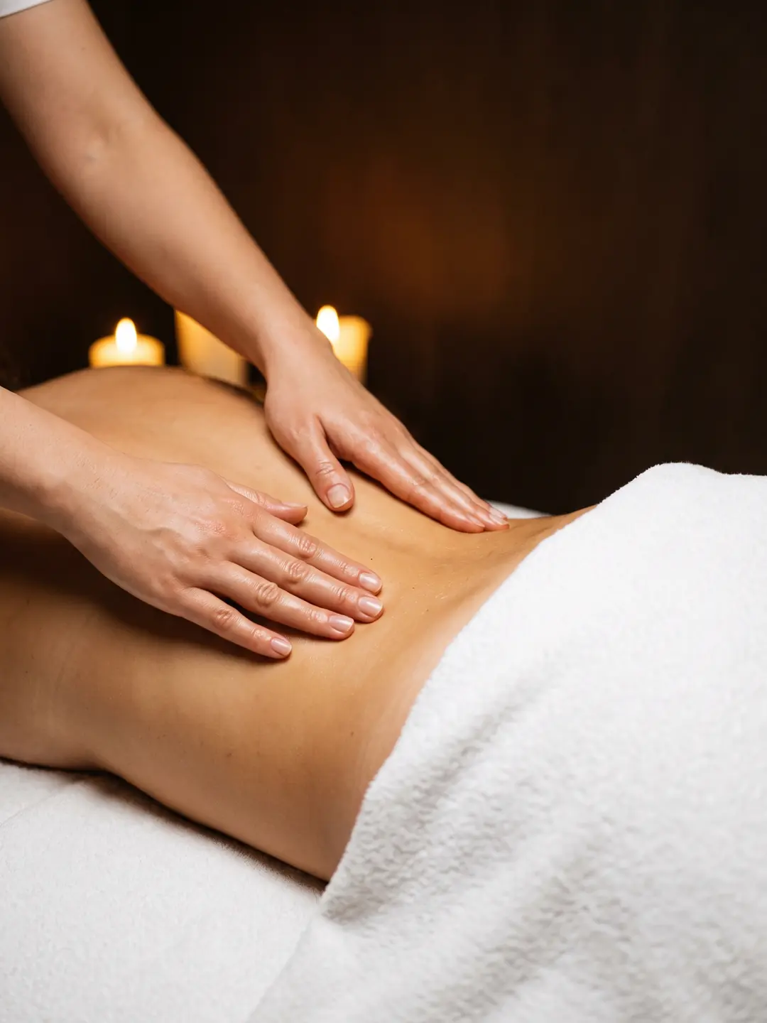 Massagem modeladora e drenagem linfática corporal