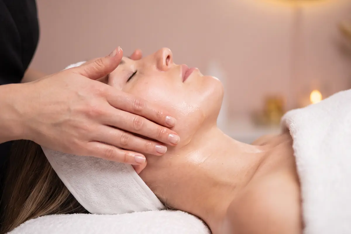 Drenagem linfática facial